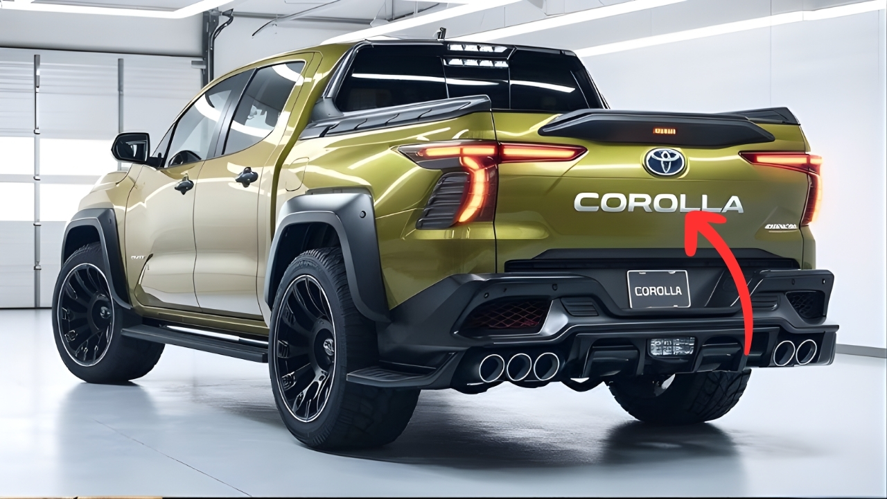 2026 Toyota Corolla Pickup